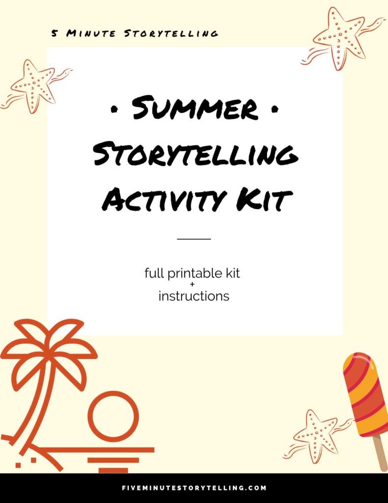 Summer Storytelling Activity Kit - Letter Size